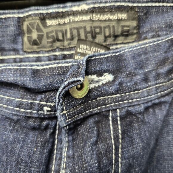 Vintage Y2k Southpole 4180 Dark Wash Jeans - Picture 2 of 8